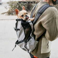 Dog Backpack Carrier Open Top Pet Travel Bag Breathable Washable Portable Outdoor Cycling Shopping Puppy Cat Backpack Pet