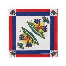 Haiti Flag Bandana 100% Cotton Women Running Dancing Headband Caribbean Countries Flag Scarf Men Hip Hop Headwrap Labor Day Gift