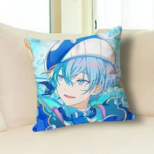 P-project Game sekai PJSK Various Sizes Square Pillow Case For Car Home Bedchamber Decor Custom Valentine gift