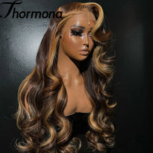 Balayage Blonde 13x6 Lace Front Wig HD Ombre Body Wave