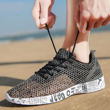 Summer Mens Casual Aqua Shoes Origin Mesh Sneakers New Women Fashion Foam Sport Footwear Beach Water Shoes