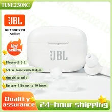Original JBL Tune 230nc TWS Wireless Bluetooth Headset Stereo Bass Waterproof Sports Earphone with Microphone Headphone T230nc
