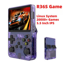 R36S Retro Handheld Game Console Linux System 3.5-Inch IPS HD Built 20000 Classical Games Portable Game Console