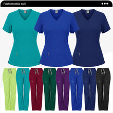 High Quality Beautician Work Suits Health Check Nursing Clothes Hospital Scrubs Women Uniform Set Spa Uniforms Nurse Accessories