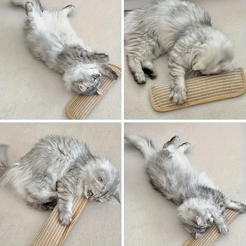 Cat Toy Game Pillow and Cat Scratching Pad for Solo Play and Intimate Interaction to Keep Your Feline Friend Happy and Soothing