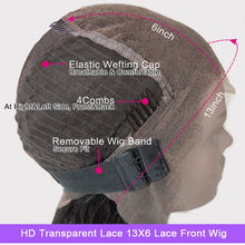 Pre Plucked HD Full Lace Wigs Brazilian Short Wavy Bob Wigs Melt Skins HD Transparent 13x6 Lace Front Wig Bleached Knots LUFFY
