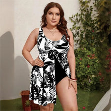 Plus Size High Waist Push Up Tummy Control Bikini Set