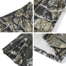 2026 Overalls Camouflage Y2K Fashion Baggy Flare Jeans Cargo Pants Men Clothing Straight Women Wide Leg Long Trousers Pantalones