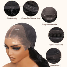 UNice No Slip Cap 13x4 Lace Frontal Bob Wig Chocolate Brown