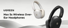 2026 Newly Upgraded UGREEN Max5s Over-ear Bluetooth Wireless Headphones 45dB Hybrid ANC Noise Canceling 112H Long Playtime