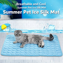 Cooling Pad Summer Cat Dog Sofa Nest Bed Cooling Sleeping Pad for Small Dogs Pets Durable Sofa Cooling Pad Blanket Pet Ice