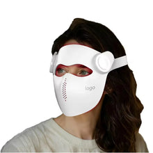 Voice Control 3D Red Light Therapy Mask | 4 Wavelength 850nm 1064nm LED Facial Mask OEM ODM