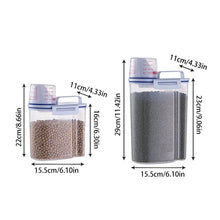 Premium Airtight Pet Food Storage Container, Large Capacity & Easy Clean, Durable Stylish Design for Dogs & Cats