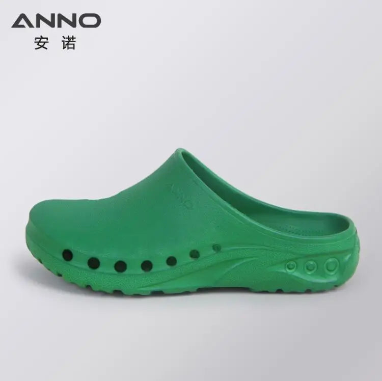 ANNO EVA Soft Doctors Nurses Shoes Hospital Clog Operating Room Lab SPA Slipper Work Flat Shoes for Long Standing