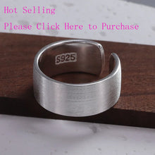 Sam Panda 925 Sterling Silver Rings For Women Men Fine Jewelry Finger Adjustable Open Wing Shape Ring For Party Birthday Gift