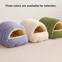 Cat Nest Four Seasons Universal Removable and Closed Cat Bed Winter Dog Nest Warm Sleeping Bag with Thick Velvet Pet Supplies