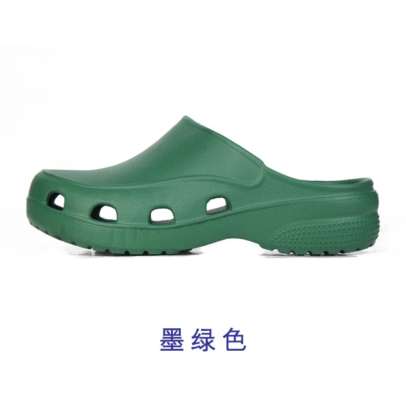 Medical Scrub Clogs Nurse Garden Shoes Arch Support House Slippers Sandals Breathable Slip On Indoor Outdoor Doctor Clogs X03