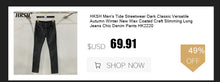 HKSH Summer New Men's Tide Y2K Original Design High Street cotton Fashion Punk Dark Casual Loose Cropped Pants Shorts Ins HK5611