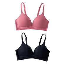 FallSweet 2PCS/set Seamless Push Up Bra for Women Wireless Bralette 3/4 Cup Soft Comfortable Underwear Sexy Female Lingerie