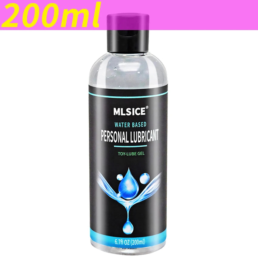 Water-Based Lubricant 300ml Gay Anal Safer Sex Products for Women Men Intimate Love Gel Adult Masturbation Toys Lubricantion Oil