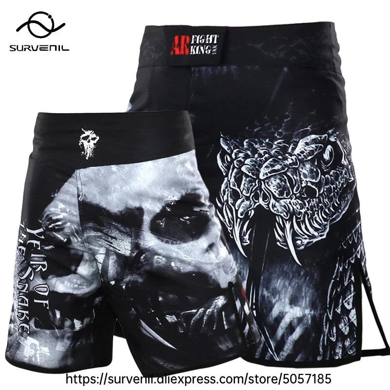 MMA Shorts Jiu Jitsu Muay Thai Fight Shorts Martial Arts