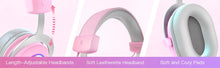 FIFINE Gaming Headset with RGB/7.1 Surround Sound/MIC/Line control,USB Over-ear Headphone for Gamer/PC/PS4/PS5 Ampligame H6P