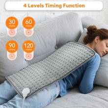 60x30CM Electric Heating Pad with 9 Levels Constant Temp 4 Modes Timer Body Warming Thermal Mat for Leg Abdomen Hand Thermal Mat