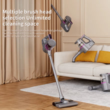 Aspirateur balai sans fil 15000Pa forte aspiration 2 en 1 léger pour tapis, parquet, poils d'animaux et nettoyage de voiture