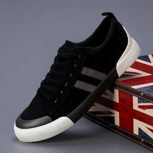 2026 New Men's Canvas Shoes Fashion Versatile Lace-Up Skateboarding Shoes Lightweight Breathable Casual Sneakers Comfortable Wal