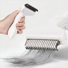 Dog Comb Knife Dogs Brush One-click Pet Hair Removal Hair Knot Self Cleaning Dogs Comb Massage Cat Brush Dog Grooming Brushes