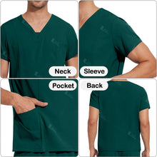 Newest Nursing Surgical Uniforms Woman Doctor Nurse Uniforms Men Straight Pants Scrub Set Medical Clothing Beauty Salon Workwear