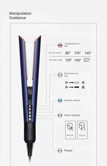 110V-220V HT01 Wet and Dry Multi-Function Household Hair Straightener HairDryer Brush Escova Alisadora Spazzola Capelli فرشة شع