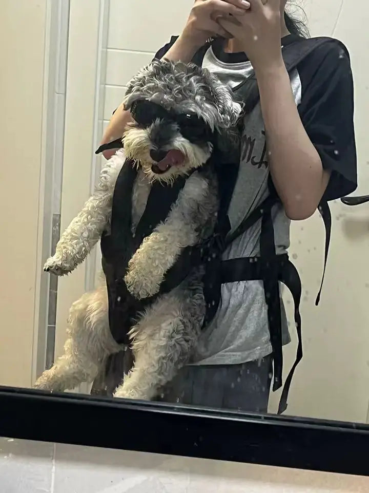 Chest Pet Bag Wrapping Large Dog Backpack, Convenient to Carry when going out, New Product