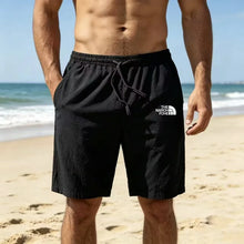 Shorts homme en coton et lin, légers, respirants, style décontracté, plage, couleur unie, pantalon de jogging basique, taille élastique