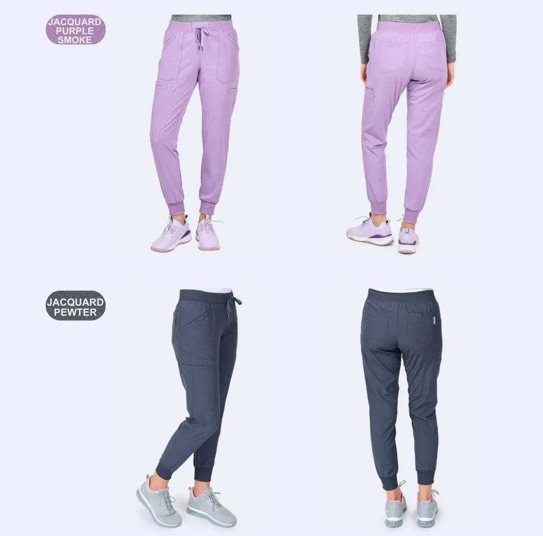 Ava Therese Sheba Jacquard Pant Medical Uniform - 3070 (Inseam length 29“）