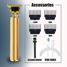 T9 Electric Hair Trimmer USB Shaver 0mm Bald Fade Portable