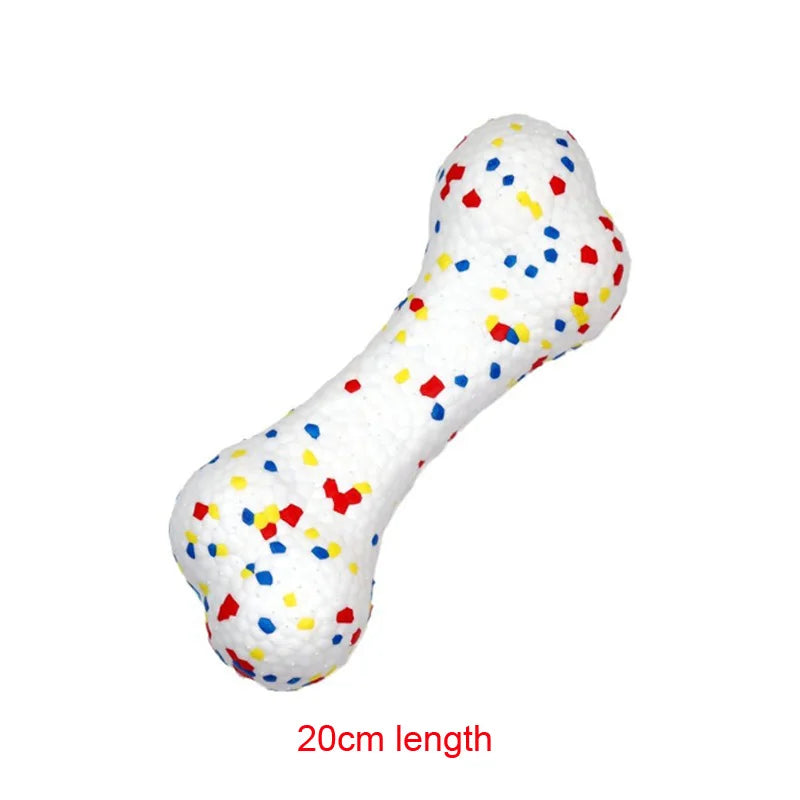 Bite Resistant Solid Dog Ball Toys for Small Dogs High Elasticity E-TPU Pet Chew Ball Toy Non Squeak Interactive Puppy Toy