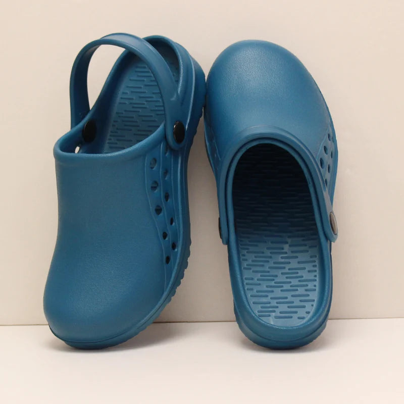 Men's and Women's Classic Clog Nurse Shoes Scrub Clogs EVA Medical Work Anti Slip Working Slippers Sandal Classic Clogs XO6-01