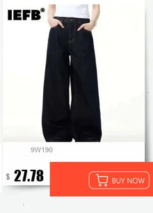 IEFB Summer New Men's Cropped Shorts Minimalist American Casual Wide Leg Pants High End Cotton Twill Soft Basic Bottoms 9X2789