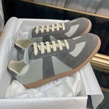 Retro GAT Sneakers Handmade Genuine Leather German Army Trainers Luxury Soft Flat Casual Shoes Men Women Spring Autumn Walking