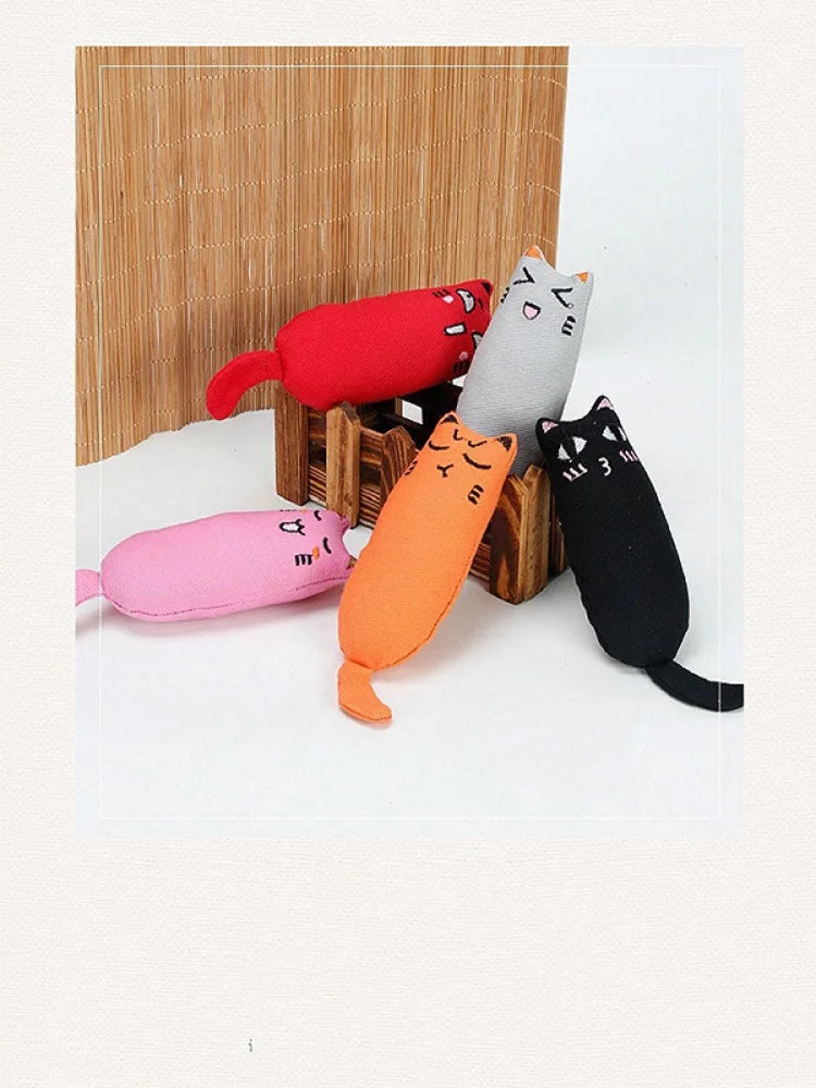 New Cat Toy Rustle Sound Catnip Toy Cats Products Toys for Kitten Teeth Grinding Cat