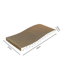 Cat Scratchers Lounge Cardboard Cat Scratching Board Pads Durable Corrugated Paper Grind Claws Pets Sofa Kittens Cat Accessories