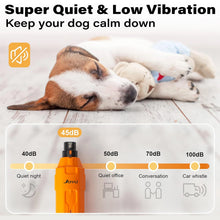 6-Speed Dog Nail Grinder Enhanced Pet Nail Grinder Super Quiet Rechargeable Electric Dog Nail Trimmer Painless Paws Grooming