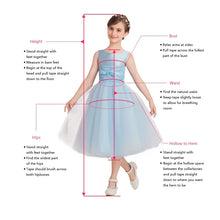 Customized White Lace Tulle Flower Girl Dress For First Communion Wedding Floor Length Gown Three Quarter Lace Sleeve Grey Back
