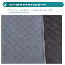 Dog Pee Pad Reusable Washable Dog Urine Mat Car Seat Floor Sofa Waterproof Absorbent Puppy Cat Training Diaper Mat Pet Supplies