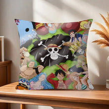 Pillow Cushion Cover Pillowcase Living Room Sofa Home Decor Customized Japan o-o-One Piece Anime