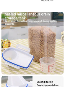 Premium Airtight Pet Food Storage Container, Large Capacity & Easy Clean, Durable Stylish Design for Dogs & Cats