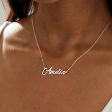 Custom Handwritten Name Necklace, Personalized Stainless Steel Name Necklace, Jewelry for Men and Women, Custom Jewelry Gift