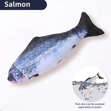 Jouet pour chat et chien en forme de poisson, rechargeable par USB, simulateur de poisson électrique, jouet interactif pour le dressage, le nettoyage des dents et la mastication des animaux