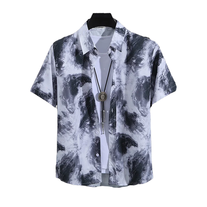 Chemise à manches courtes pour homme